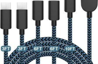 5 pack USB C lightning cable – $6