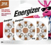 Energizer 24 Hearing aid batteries – $10