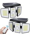 2 packs Outdoor solar lights with Remote – $22+