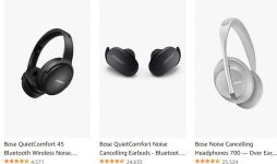 Prime Day deals – Bose Headphones, Noise cancelling Earbuds – $100 Off