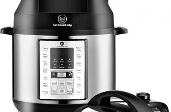 6.5Qt Pressure Cooker with Air Fryer Combos – $60