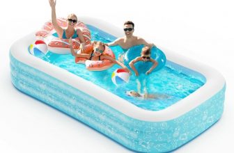 Family Blow up 8ft pool – $30