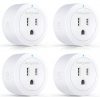 4 pack Smart plug with Alexa, Echo, Google – $15+