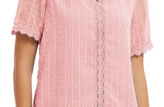 Women’s casual V neck tops – $9+