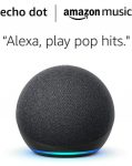 Echo dot 4th gen with 6 months of free Amazon music – $20