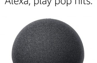 Echo dot 4th gen with 6 months of free Amazon music – $20