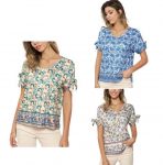 Women’s Floral tops – $10