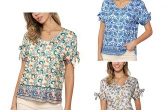 Women’s Floral tops – $10