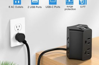 Surge protector power strip tower – $12