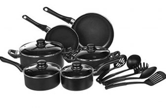 15 pcs Non stick cookware set – $37