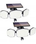2 pack Solar flood light – $14+