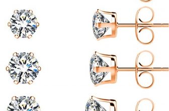 6 pairs of stud earrings – $3+