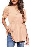 Women’s peplum tunic tops – $7+