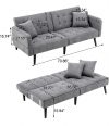 Convertible Futon sofa bed – $166+