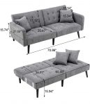 Convertible Futon sofa bed – $166+