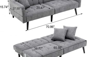 Convertible Futon sofa bed – $166+