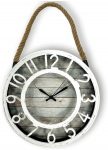 12″ Rustic vintage wall clock – $17+
