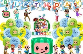 Cocomelon Birthday party supplies – $9