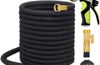 50ft Expandable garden hose set – $20+