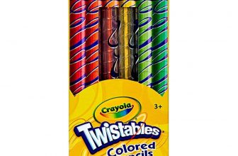Crayola Twistable color pencils – $3