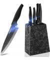 Marbling Black Kitchen knife set – $13+