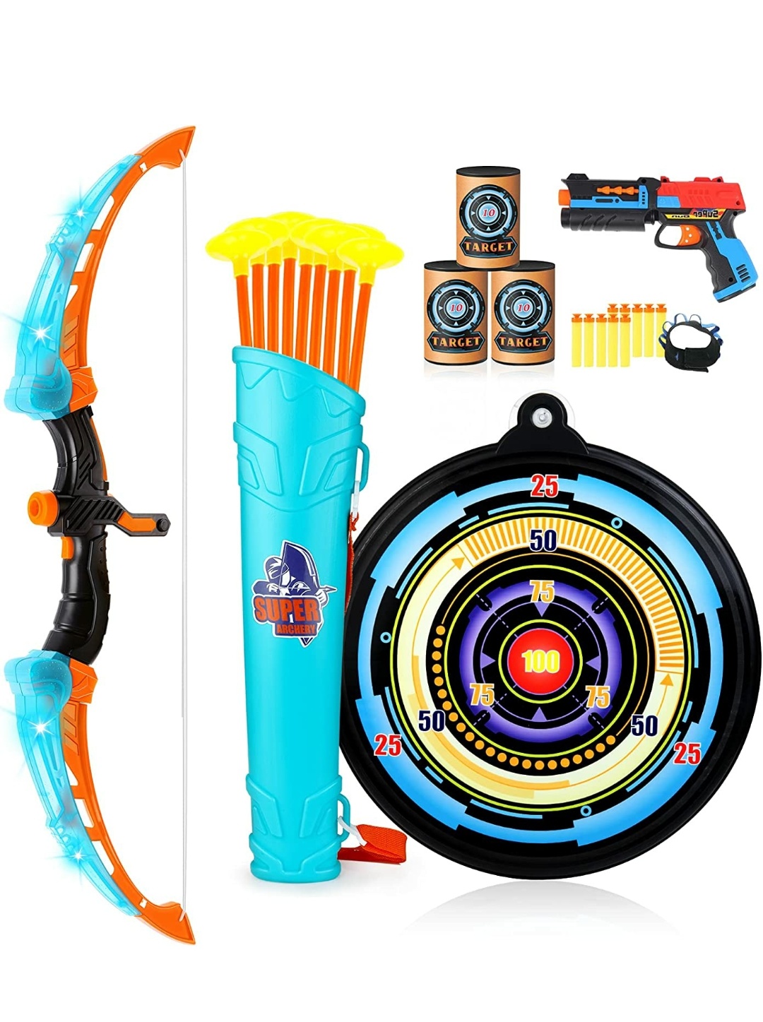 Bow and Arrow set LED light up - $12+ - TheDiscountDeal