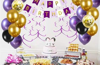 Purple gold Decoration set – $6