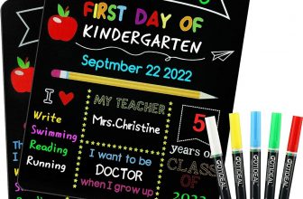 First and Last day of school board – 6+