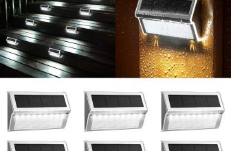 6pack Solar Deck light – $14+