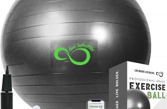 Prime day deal – Infinitely Exercise Ball (55cm-95cm) Extra Thick Professional Grade Balance – $6+
