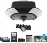 Chamberlain B6753T Smart Garage Door Opener, Video Streaming & Advanced Corner LED Lighting – $276