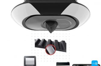 Chamberlain B6753T Smart Garage Door Opener, Video Streaming & Advanced Corner LED Lighting – $276