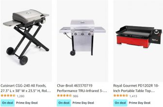 Prime day deals on Grills from Royal Gourment, Cuisinart, Char-Broil