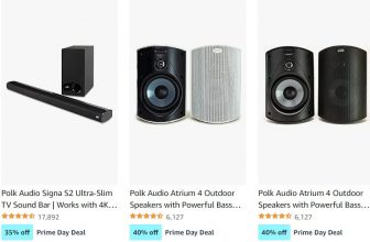 Prime Day deal – Polk Sound bar and speaker at 40% off