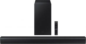 Prime day deal – Samsung HW-A450/ZA 2.1ch Soundbar with Dolby Audio (2021) , Black – $117