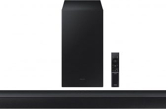 Prime day deal – Samsung HW-A450/ZA 2.1ch Soundbar with Dolby Audio (2021) , Black – $117