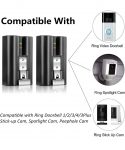2 pack batteries for Ring doorbell – $11