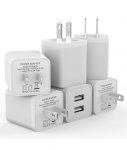 6pack Dual USB wall charger – $9