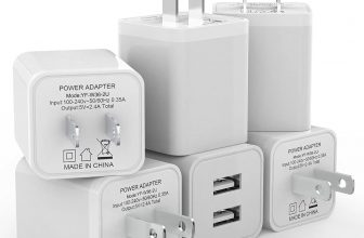 6pack Dual USB wall charger – $9