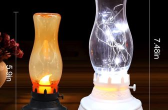 3 small Oil lamp battery lights _ $4