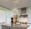 Modern crystal chandelier – $72