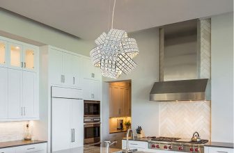 Modern crystal chandelier – $72