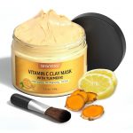 Turmeric vitamin c clay mask – $7+