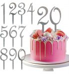 10pcs Cake topper – $1+