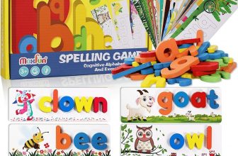 Wooden matching letter for kids – $7