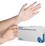 50pcs Vinyl disposable gloves – $3+