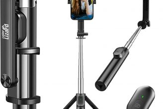 Selfie stick with mini tripod – $6+