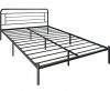 King metal bed frame – $88