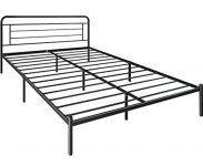 King metal bed frame – $88