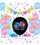 Gender Reveal decorations- $4